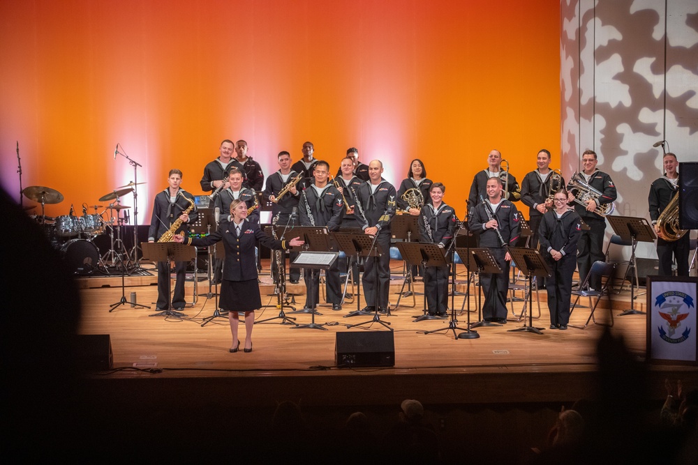 7th Fleet Band Performs at Yokosuka City Culture Hall