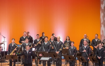 7th Fleet Band Performs at Yokosuka City Culture Hall