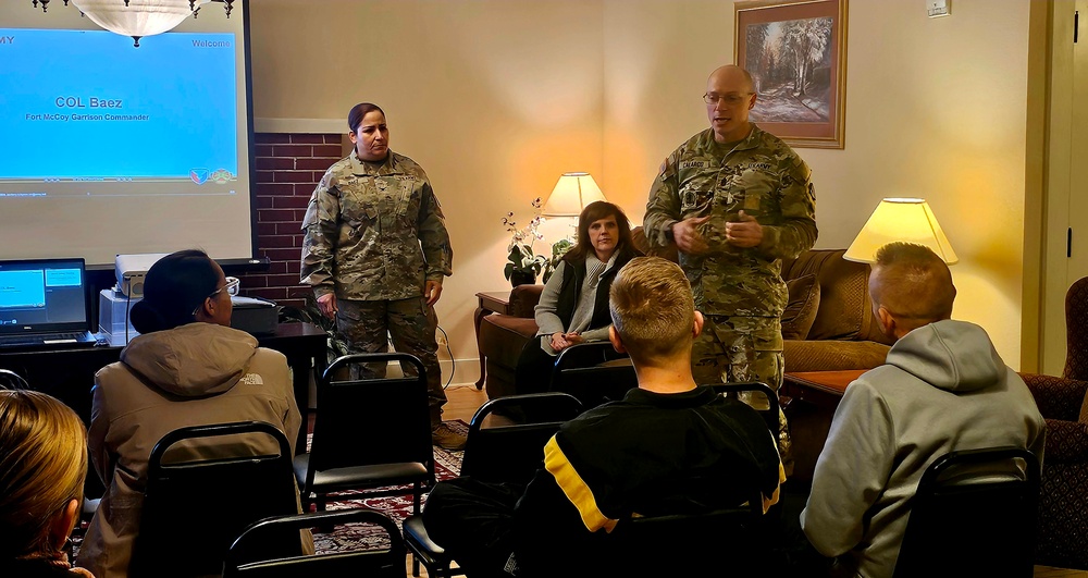 Fort McCoy holds November 2024 housing town hall meeting for installation residents