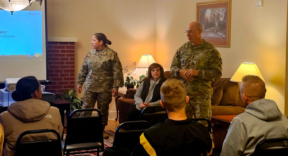 Fort McCoy holds November 2024 housing town hall meeting for installation residents