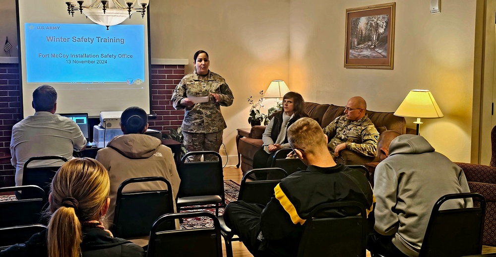 Fort McCoy holds November 2024 housing town hall meeting for installation residents