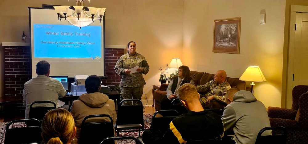 Fort McCoy holds November 2024 housing town hall meeting for installation residents