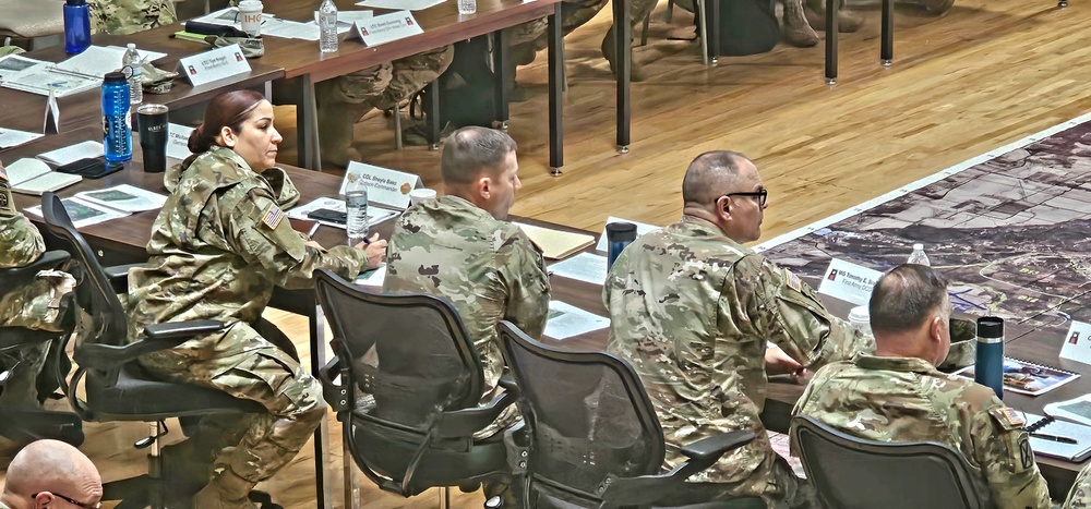 First Army leader visits Fort McCoy for ‘terrain walk’ of capabilities