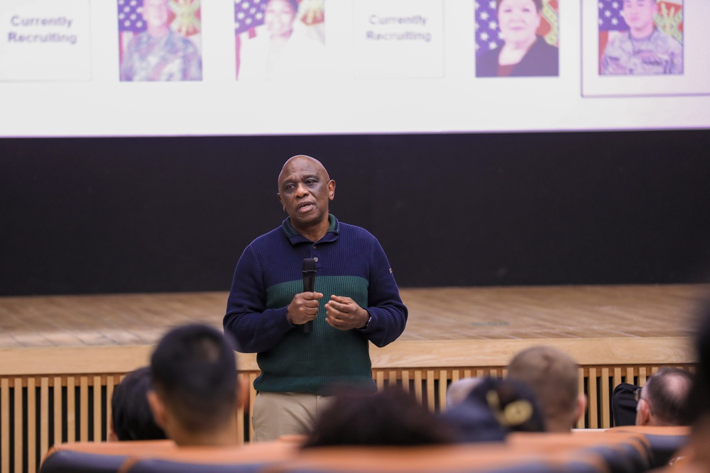 U.S. Army Garrison Casey hosts Town Hall