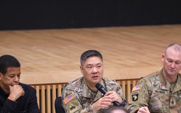 U.S. Army Garrison Casey hosts Town Hall