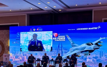 AFCENT Commander, Allies, Partners, speaks at Manama Airpower Symposium