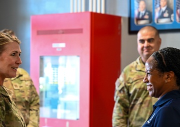 Chief McCool visits Misawa Air Base