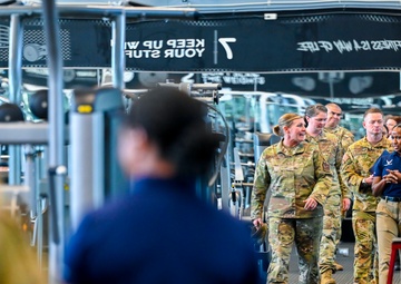 Chief McCool visits Misawa Air Base