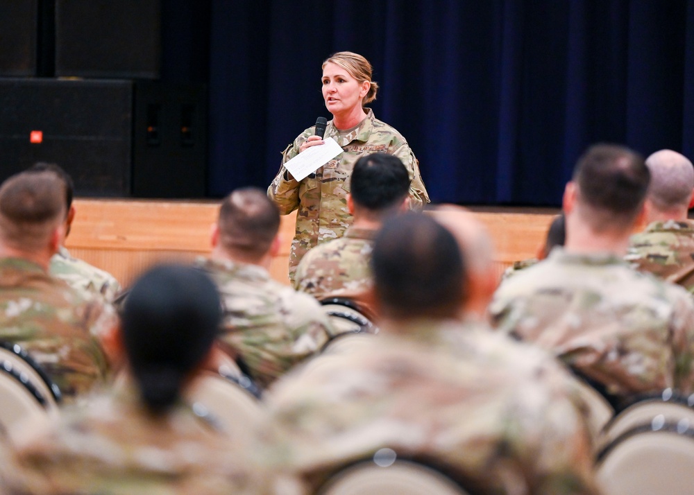 Chief McCool visits Misawa Air Base