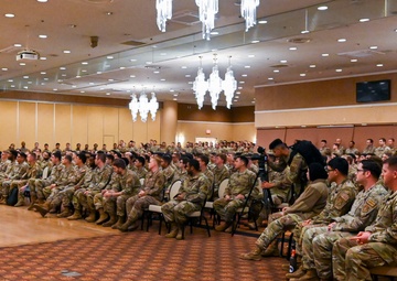 Chief McCool visits Misawa Air Base
