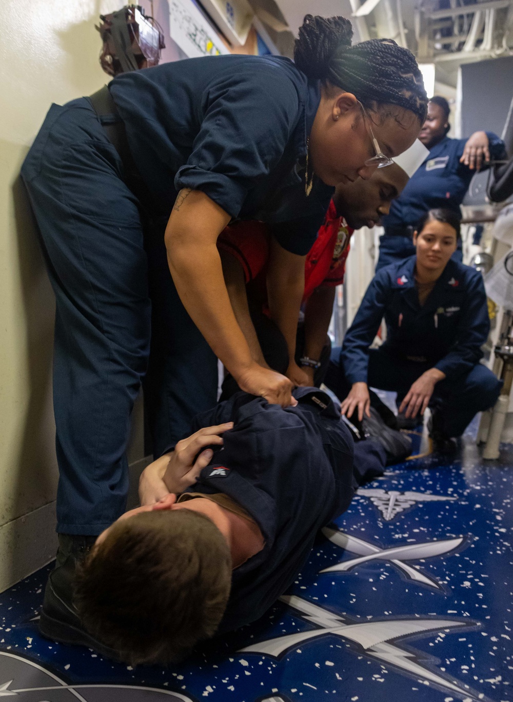 USS Preble (DDG 88) Medical Training