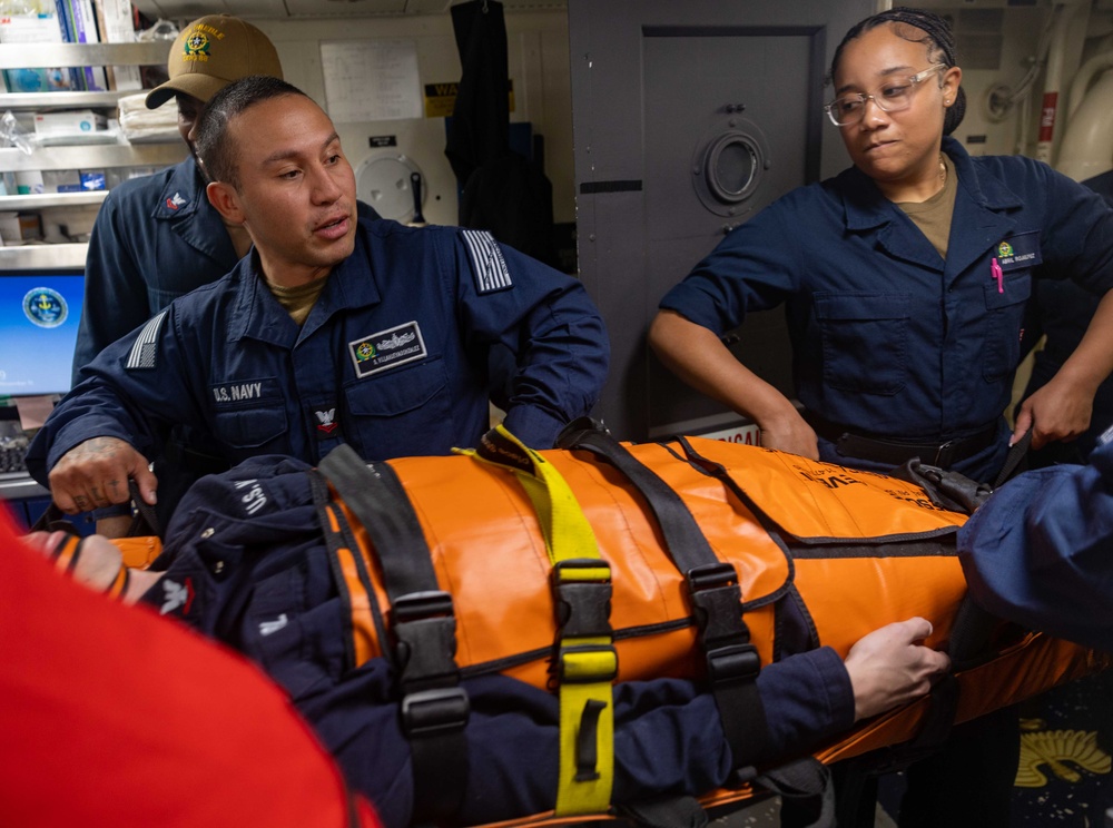 USS Preble (DDG 88) Medical Training