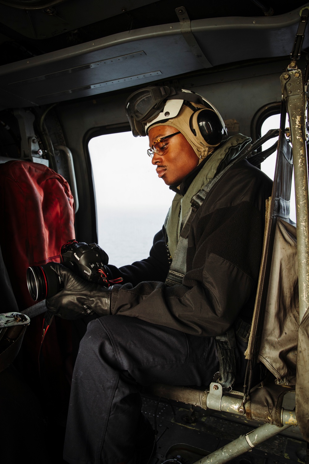 HSC-12 prepares to take off in an MH-60S