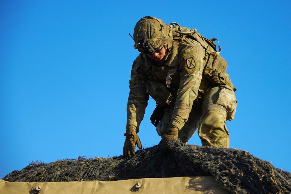 10th Mountain Division Soldiers Begin Live Fire Training