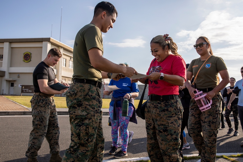 U.S. Marine spouses spend a day in their partners' boots in Japan