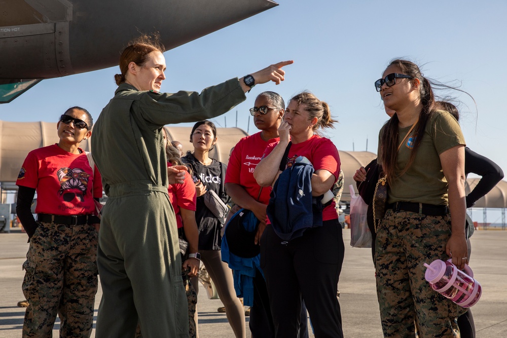 U.S. Marine spouses spend a day in their partners' boots in Japan