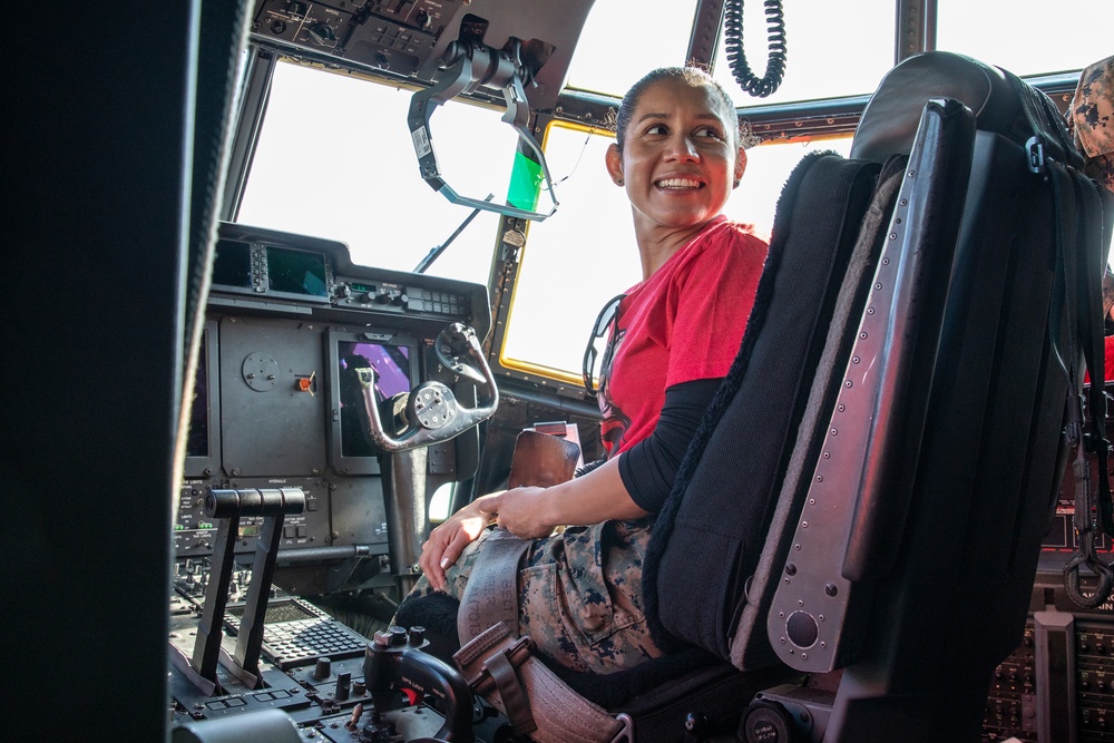 U.S. Marine spouses spend a day in their partners' boots in Japan