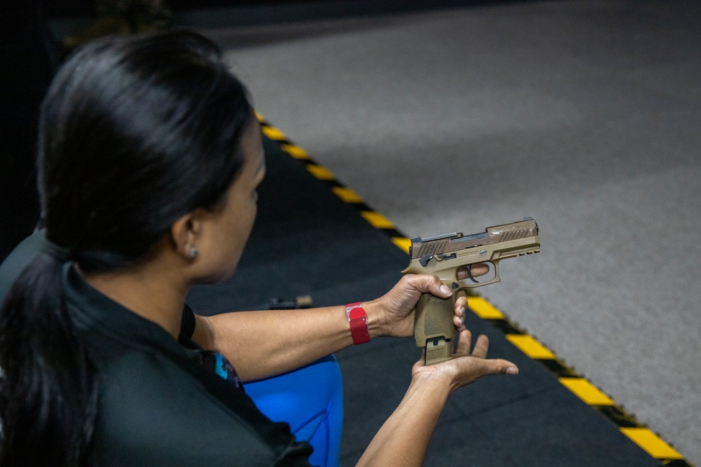 U.S. Marine spouses spend a day in their partners' boots in Japan