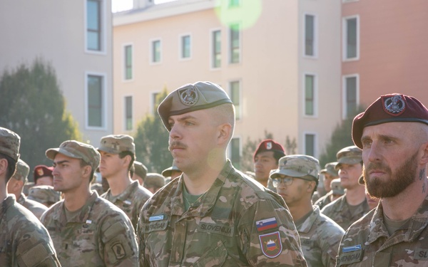 Soldiers conduct 12-mile ruck march for Expert Infantry Badge