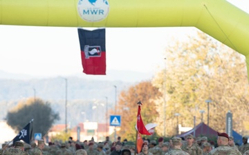 Soldiers conduct 12-mile ruck march for Expert Infantry Badge