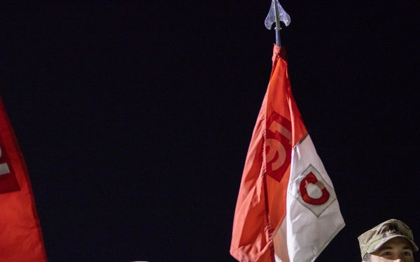 Soldiers conduct 12-mile ruck march for Expert Infantry Badge