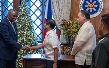 Secretary Austin meets with Philippine President Marcos