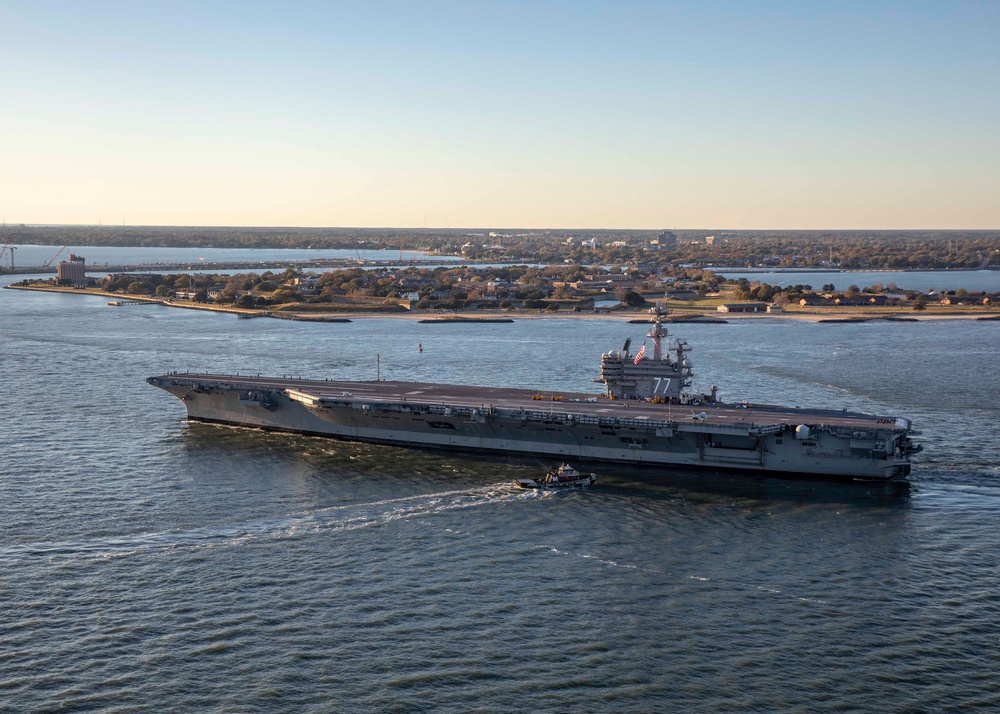 USS George H.W. Bush (CVN 77) Daily Operations