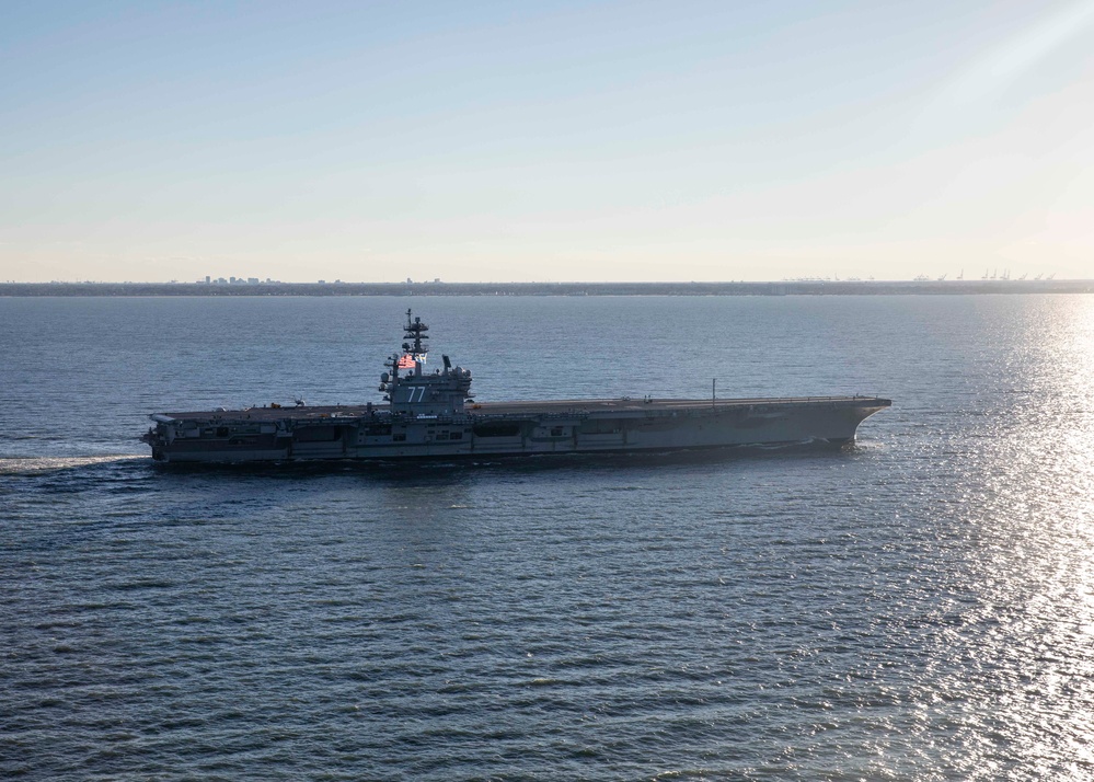 USS George H.W. Bush (CVN 77) Daily Operations