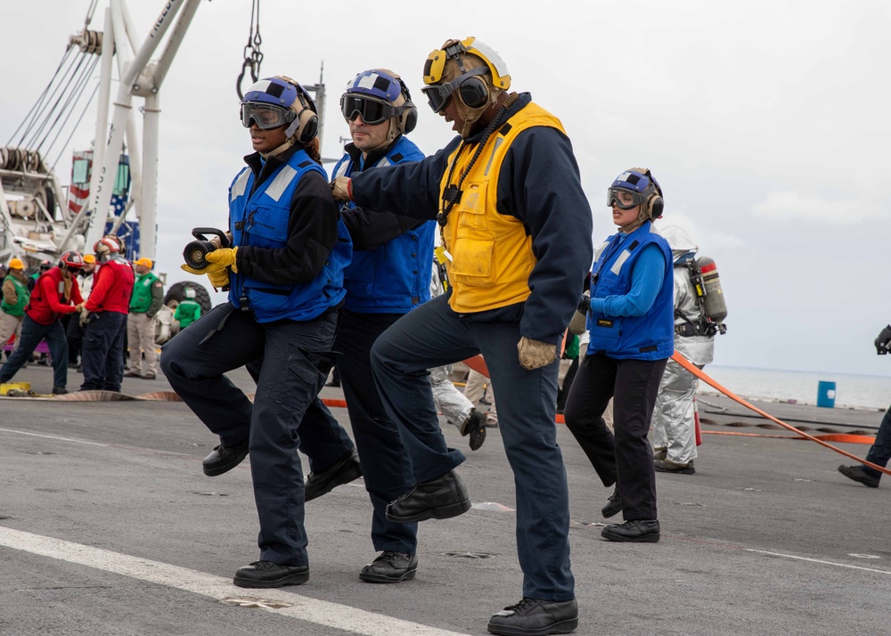 Daily Operations Aboard USS George H.W. Bush (CVN 77)