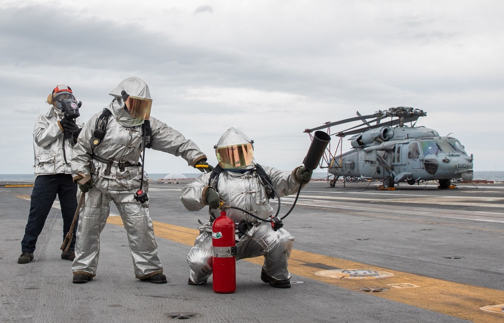 Daily Operations Aboard USS George H.W. Bush (CVN 77)