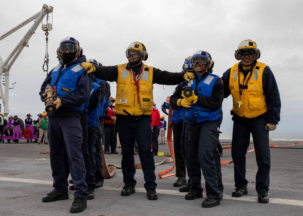 Daily Operations Aboard USS George H.W. Bush (CVN 77)