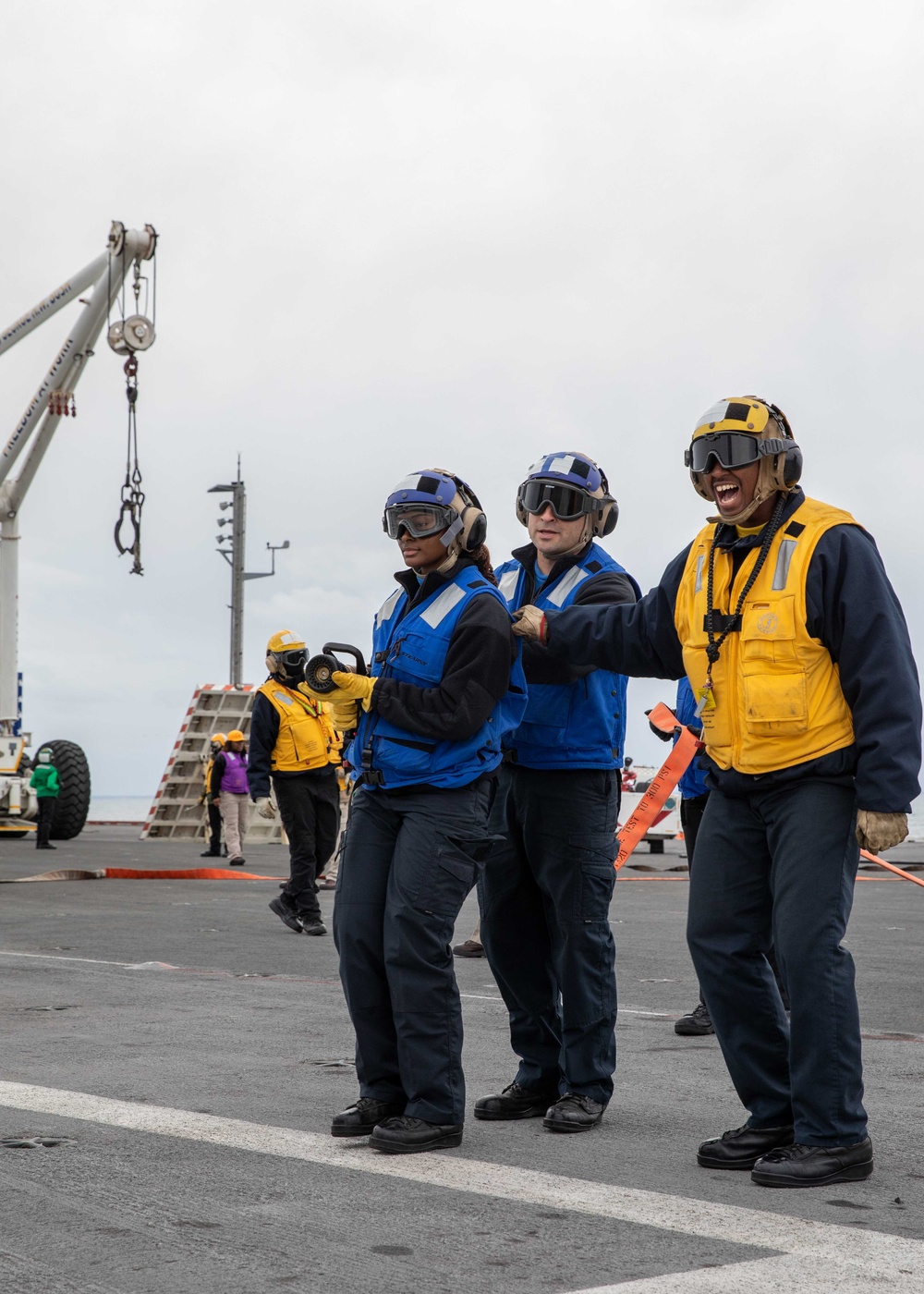 Daily Operations Aboard USS George H.W. Bush (CVN 77)