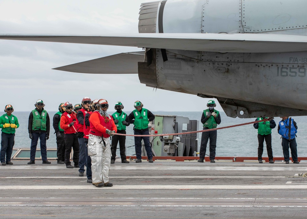 Daily Operations Aboard USS George H.W. Bush (CVN 77)