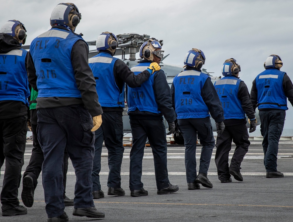 Daily Operations Aboard USS George H.W. Bush (CVN 77)