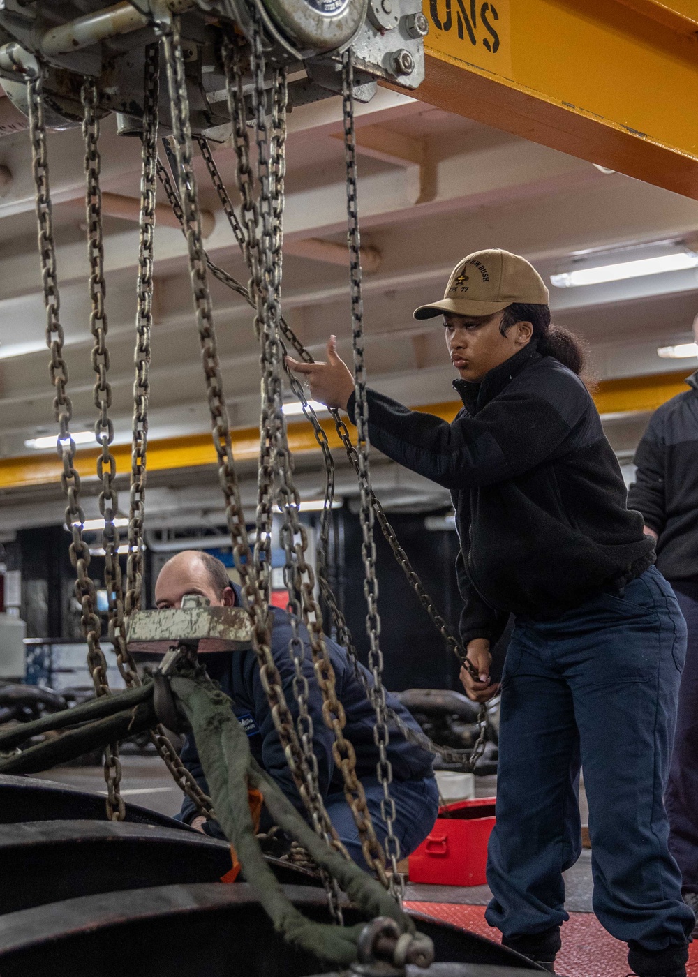 Daily Operations Aboard USS George H.W. Bush (CVN 77)