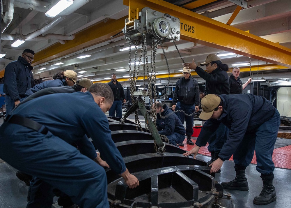 Daily Operations Aboard USS George H.W. Bush (CVN 77)