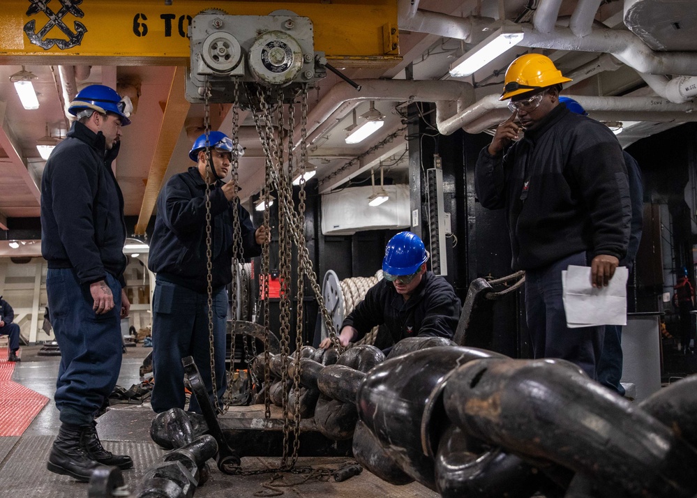 Daily Operations Aboard USS George H.W. Bush (CVN 77)