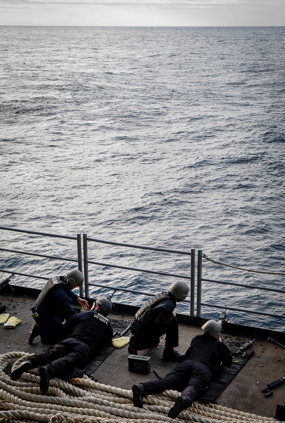 Daily Operations Aboard USS George H.W. Bush (CVN 77)