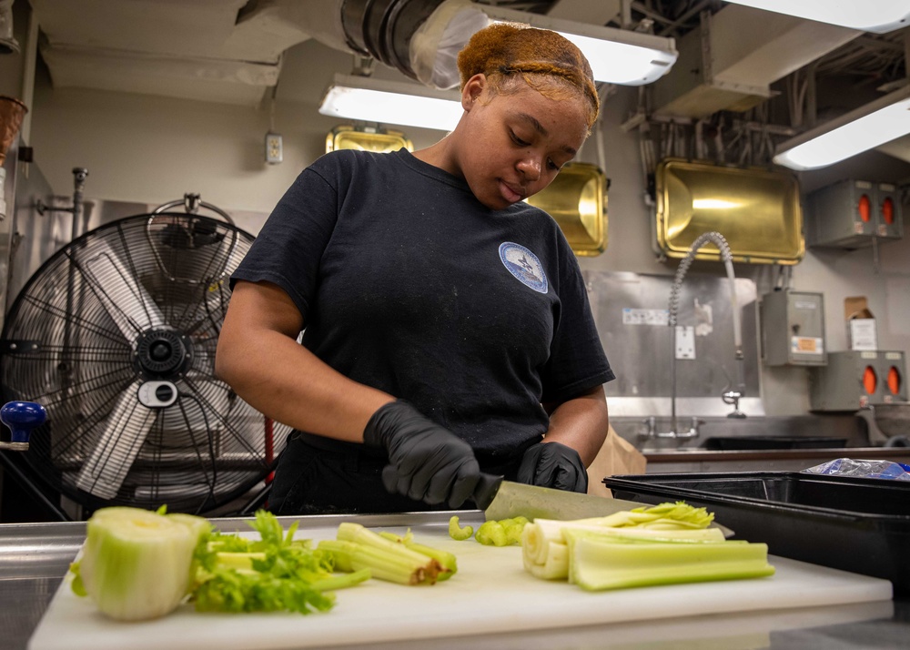 Daily Operations Aboard USS George H.W. Bush (CVN 77)