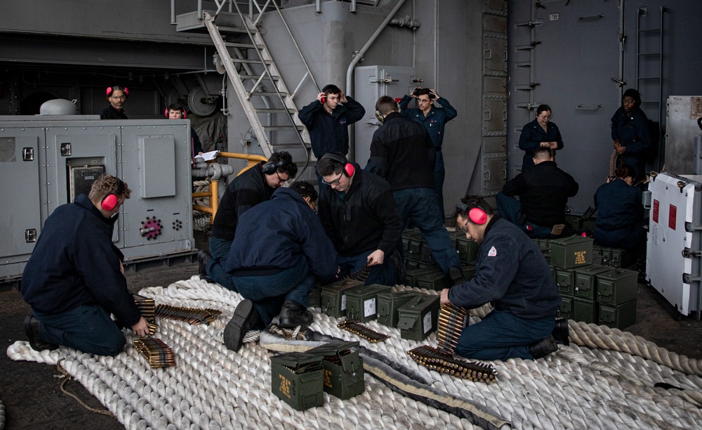 Daily Operations Aboard USS George H.W. Bush (CVN 77)