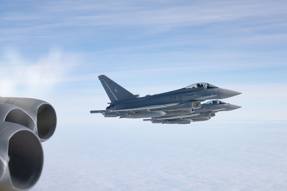 BTF 25-1 operations above the Baltic Sea