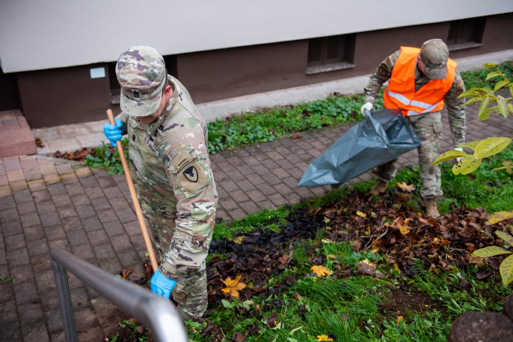 U.S. Air Force, Army show unified effort in KMC clean up