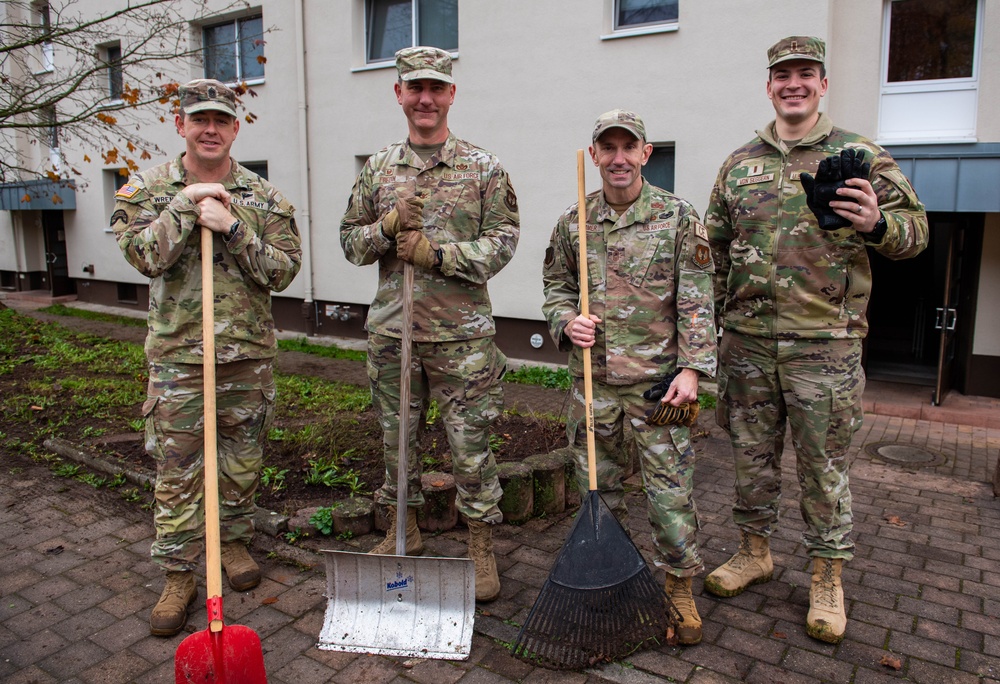 U.S. Air Force, Army show unified effort in KMC clean up