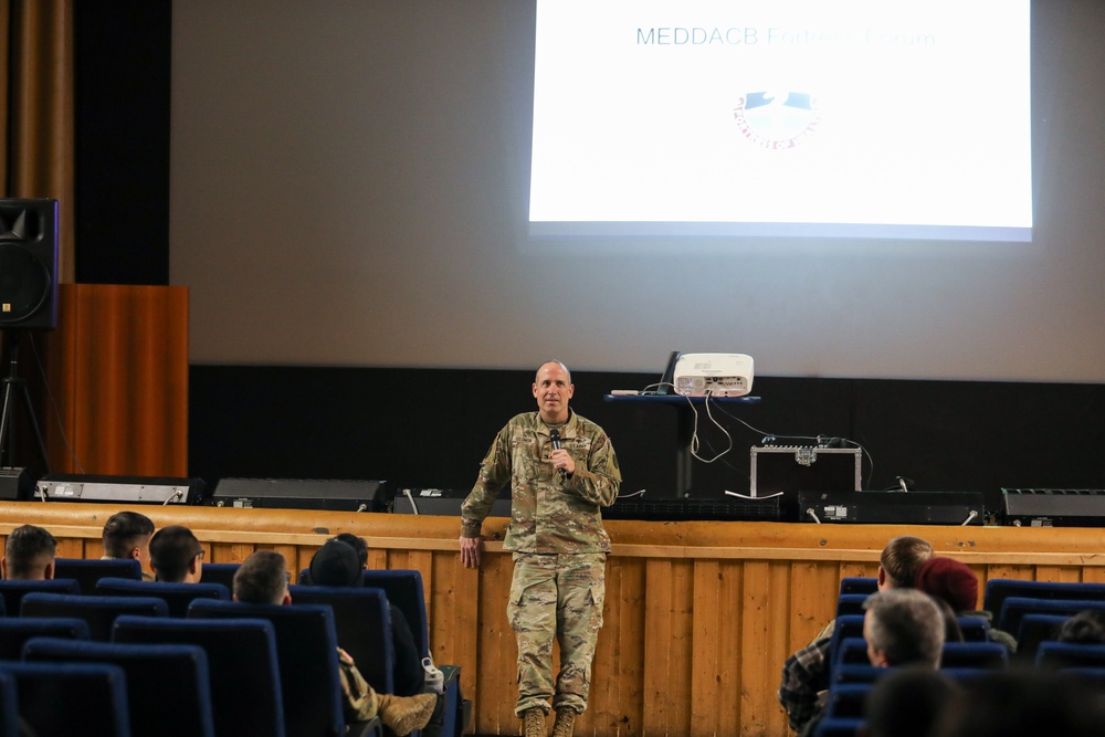 MEDDAC Bavaria hosts Fortress Forum to provide updates and recognize staff