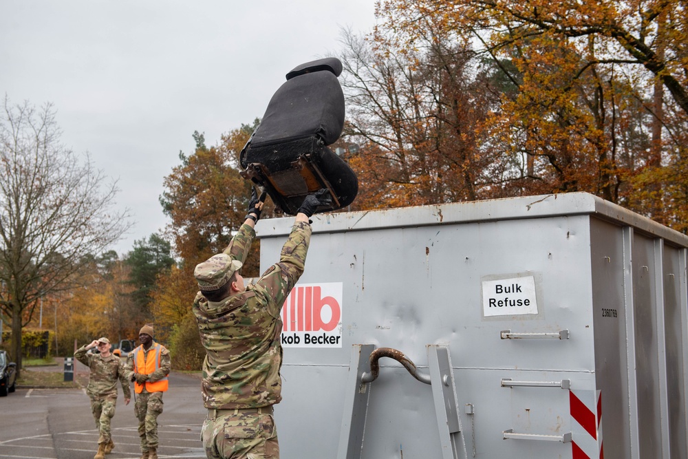 U.S. Air Force, Army show unified effort in KMC clean up