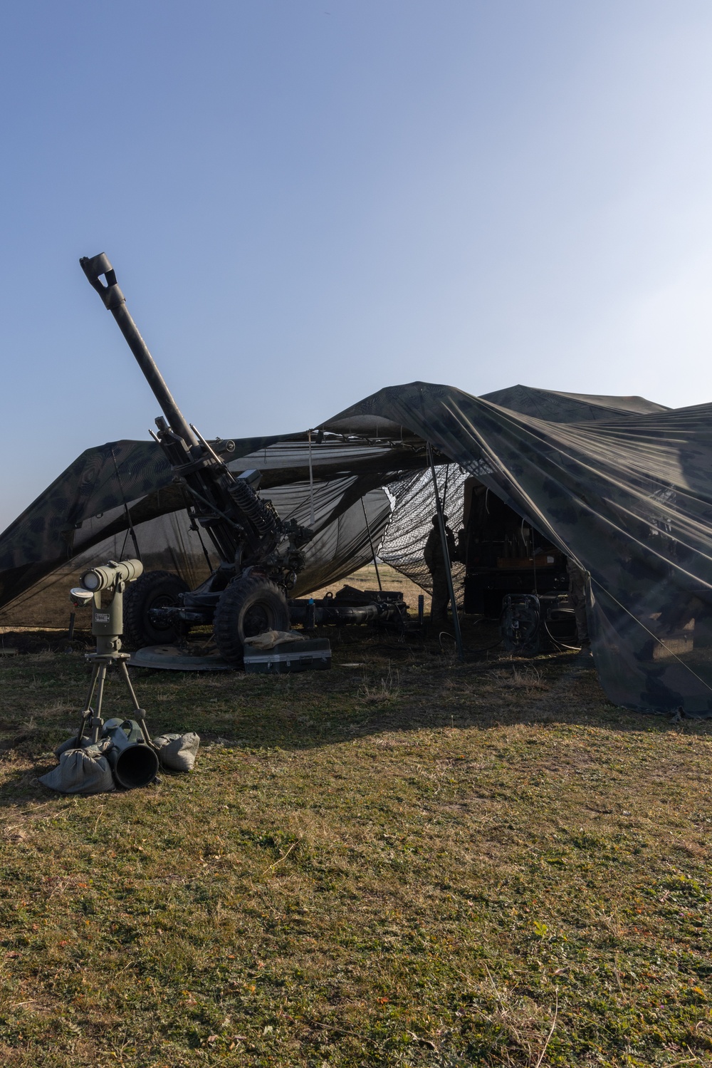 Dynamic Front 25 - M119 A3 Howitzer and Skydio Drone