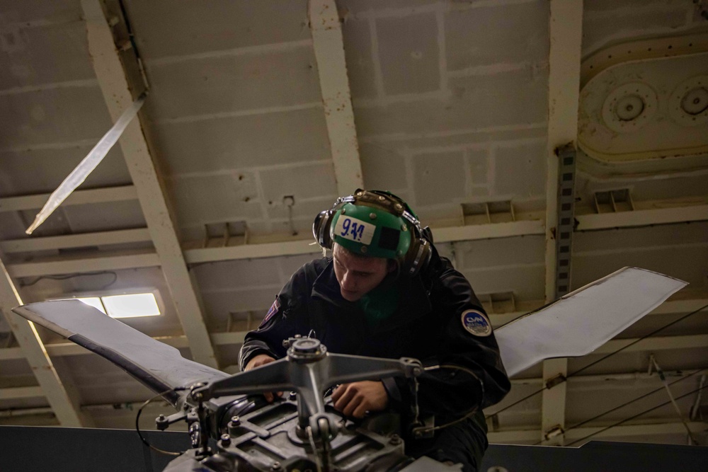 Daily Operations Aboard USS George H.W. Bush (CVN 77)