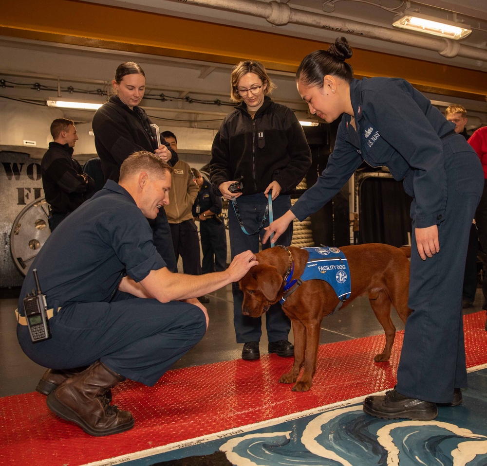 Daily Operations Aboard USS George H.W. Bush (CVN 77)