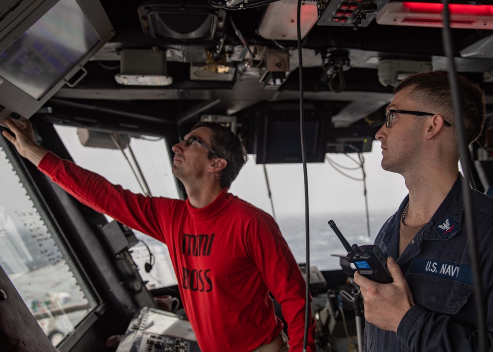 Daily Operations Aboard USS George H.W. Bush (CVN 77)