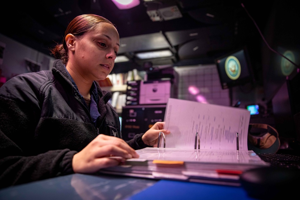 Daily Operations Aboard USS George H.W. Bush (CVN 77)